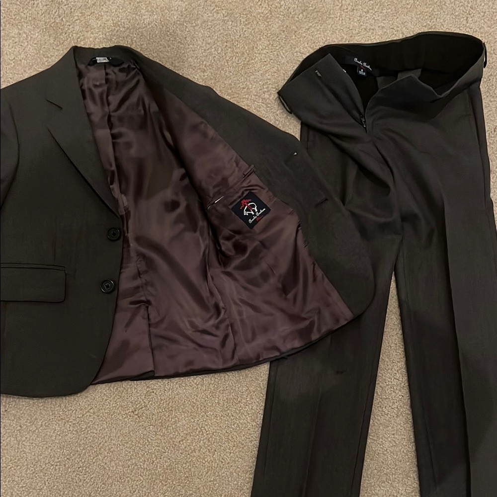 Kid’s Grey Suit by Brooks Brothers